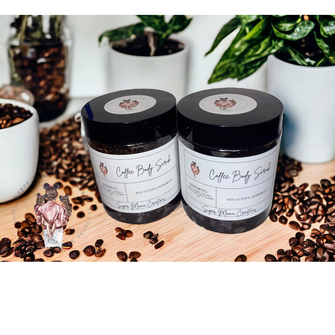 8oz Coffee Body Scrub