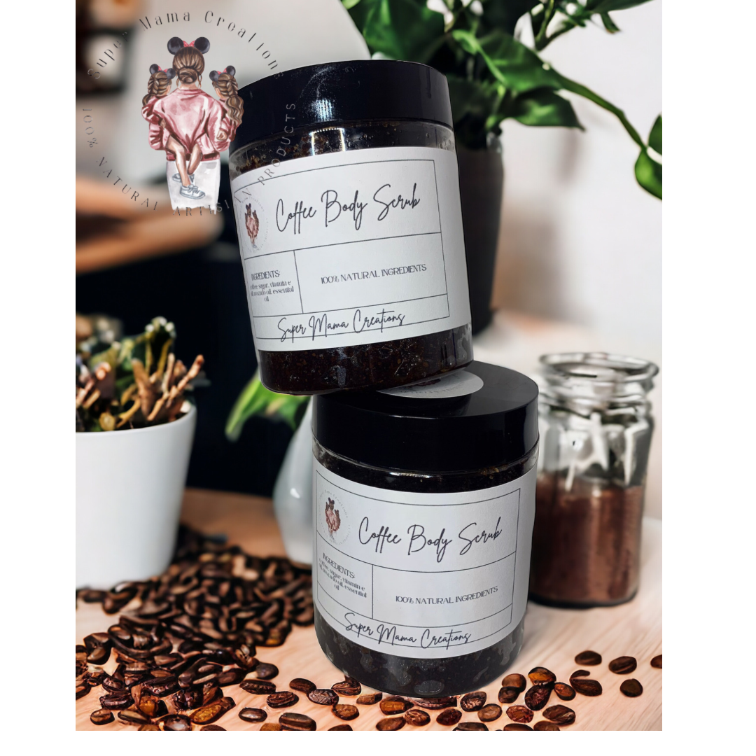 8oz Coffee Body Scrub