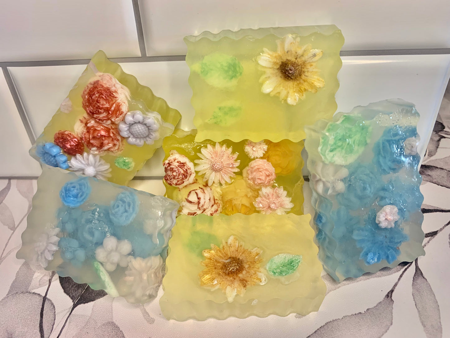 Floral Soap Bar